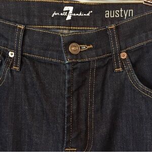 7 For All Mankind Men’s Austyn dark blue Jeans 34 x 29